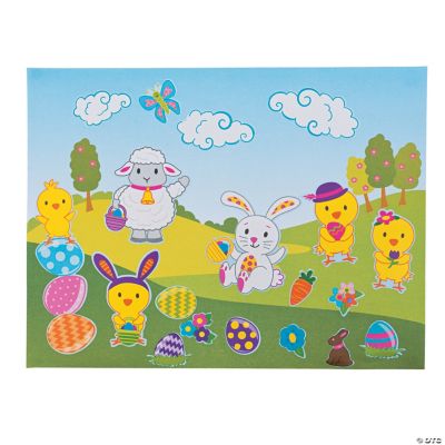 12 DIY Egg-Citing Sticker Scenes