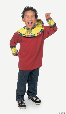 Color Your Own Egyptian Collars & Cuffs Oriental Trading