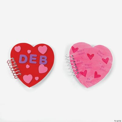 24 HeartShaped Spiral Notepads Oriental Trading Discontinued