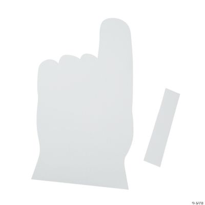 DIY Giant Paper Fingers