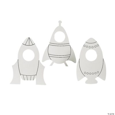 DIY Rocket Photo Frames