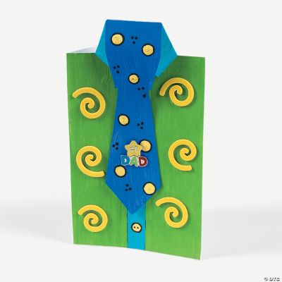 DIY Father’s Day Cards With Tie Tack