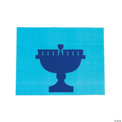 DIY Hanukkah Festival Of Lights Sticker Scenes