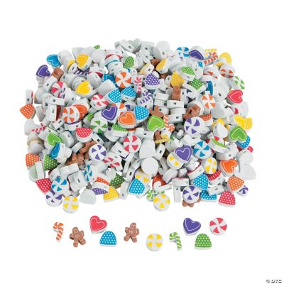 Fabulous Foam Gingerbread Beads