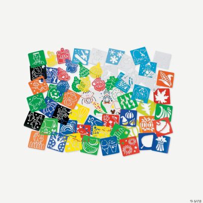 72 Pc. Super Mega Seasonal Stencil Kit