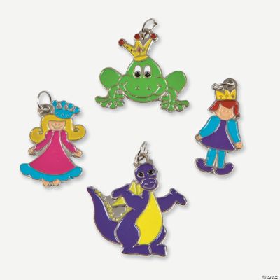 36 Fairy Tale Fantasy Enamel Charms