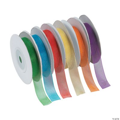 6 Rolls Of Super Shimmer Ribbon