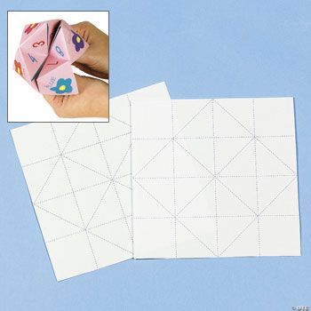 DIY Paper Fortune Tellers