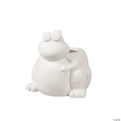 DIY Ceramic Fabulous Frog Planters