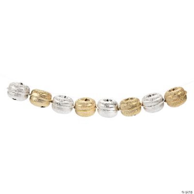 Small Frosted Silvertone Jingle Bells