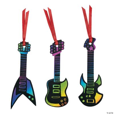 Magic Color Scratch Rock Star Ornaments