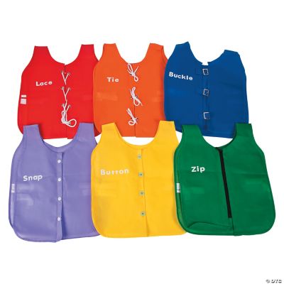 6 I Can Dress Myself Vinyl Dressing Vests