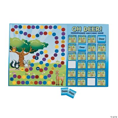 “Oh Deer!” Homophones Matching Game