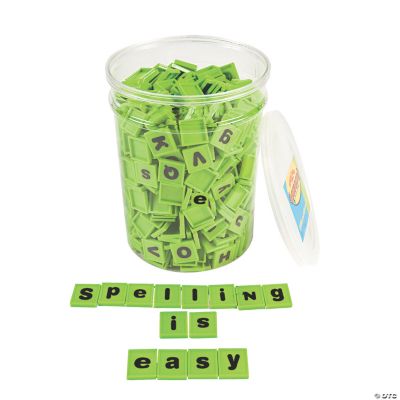 624 Upper And Lowercase Letter Tiles