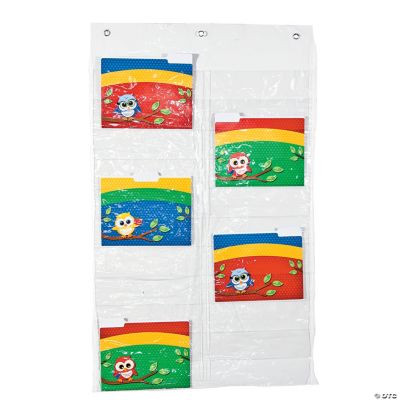 Double Clear Pocket Chart