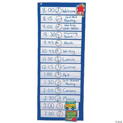 Scheduling Pocket Chart