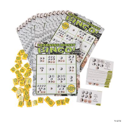Learning Money Bingo Game
