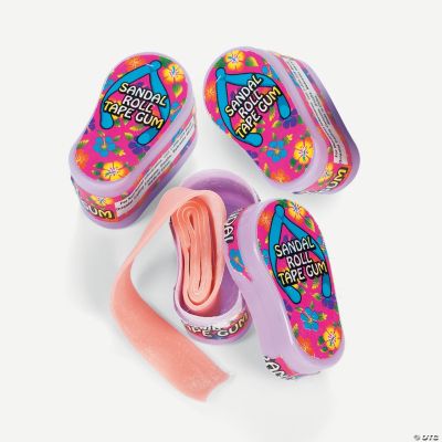 Sandal Design Roll Tape Gum