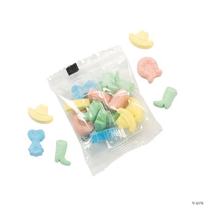 Cowboy-Shaped Candy Fun Packs
