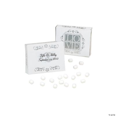 Personalized Mint Wedding Favors