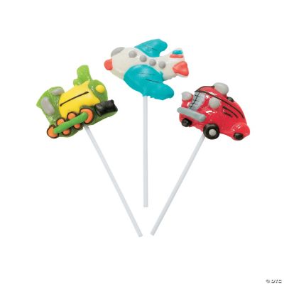 Plane, Train And Car-Shaped Suckers