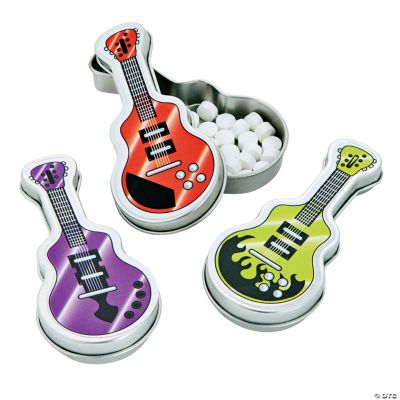 12 GuitarShaped Tins with Mints Discontinued