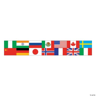 Multicultural Flag Pencils - Oriental Trading