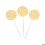 Diamond & Pearl Swirl Lollipops - 24 Pc.