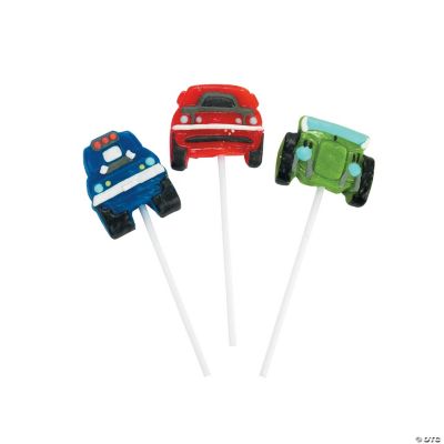 Race Car Character Suckers