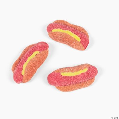 12 Mini Hot Dog Marshmallows