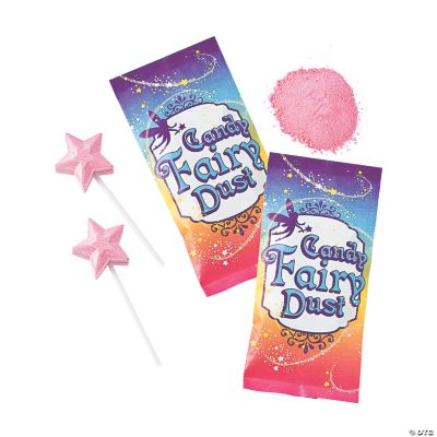 Star Lollipops With Powder Dip
