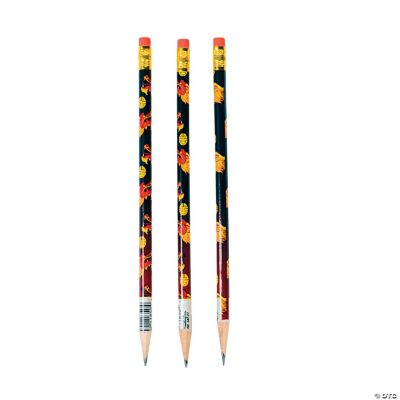 24 Dragon Print Pencils