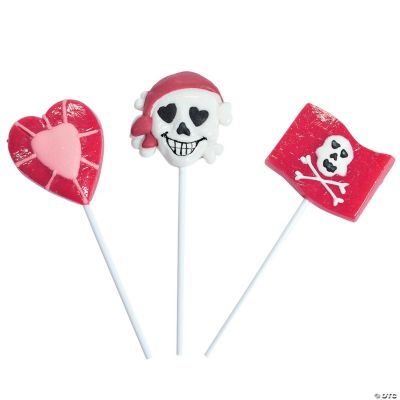 Pink Pirate Character Suckers