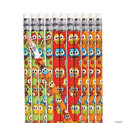 Owl School Pencils
