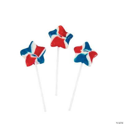 Patriotic Star Pops