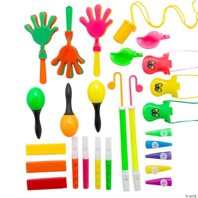 Noisemaker & Musical Instrument Novelty Assortment
