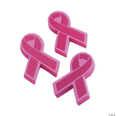 Pink Ribbon-Shaped Antenna Toppers