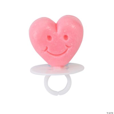 Heart-Shaped Sucker Rings