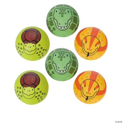 6 Reptile Playground Balls