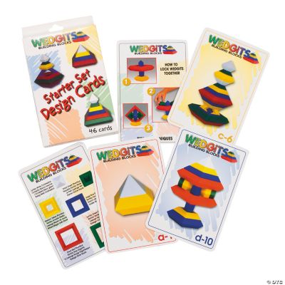 Wedgits™ Building Blocks Starter Set Design Cards