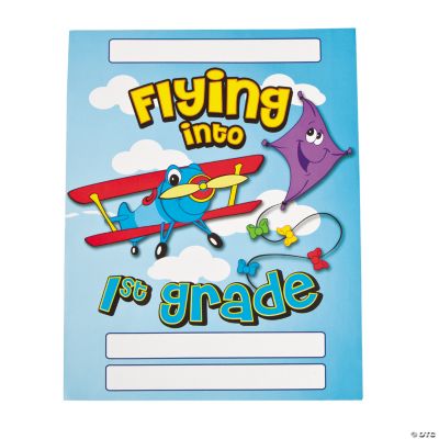 12 “Flying Into 1st Grade” Folders