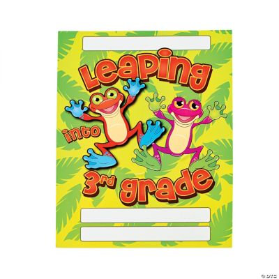 “Leaping Into 3rd Grade” Folders
