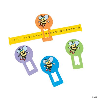 12 Busy Bee Counting Sliders