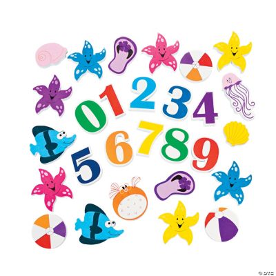 78 Seaside Learning Magnetic Manipulatives