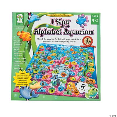 147 Pc. Carson-Dellosa “I Spy Alphabet Aquarium” Game