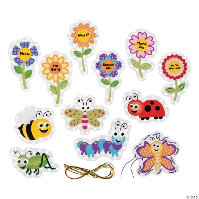 Good Manners Lacing Cards