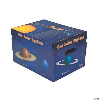 3 Solar System Themed Storage Boxes