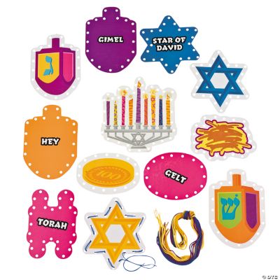 Hanukkah Lacing Cards