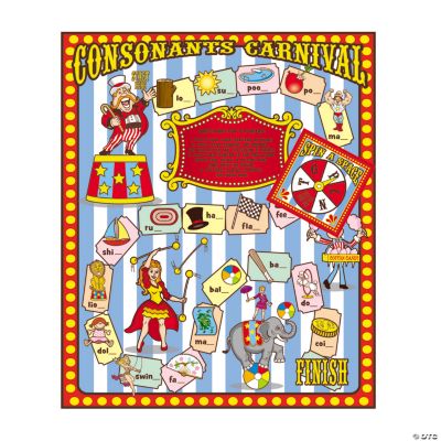 “Consonants Carnival” Final Letter Game