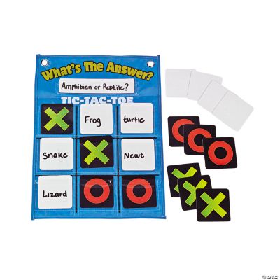 21 Pc. “What’s The Answer?” Tic-Tac-Toe